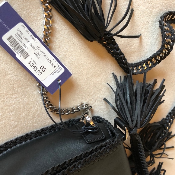 REBECCA MINKOFF CHASE "LARGE" SADDLE BAG / NWT! - Picture 5 of 6